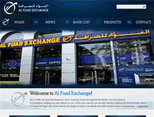 Tablet Screenshot of alfuadexchange.com